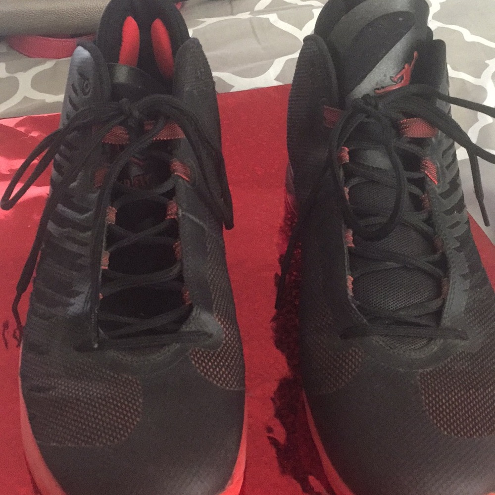 Michael Jordan Shoes Red and Black